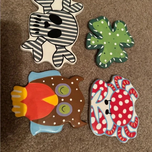 Coton Colors Small “Happy Everything” plate with 12 attachments - Picture 2 of 5